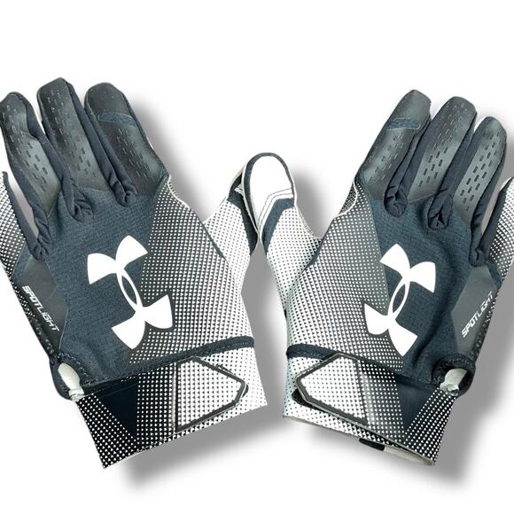 Under Armour Sz Small Gloves NFL Football UA Spotlight Wide Receiver 1304698 - Picture 12 of 12
